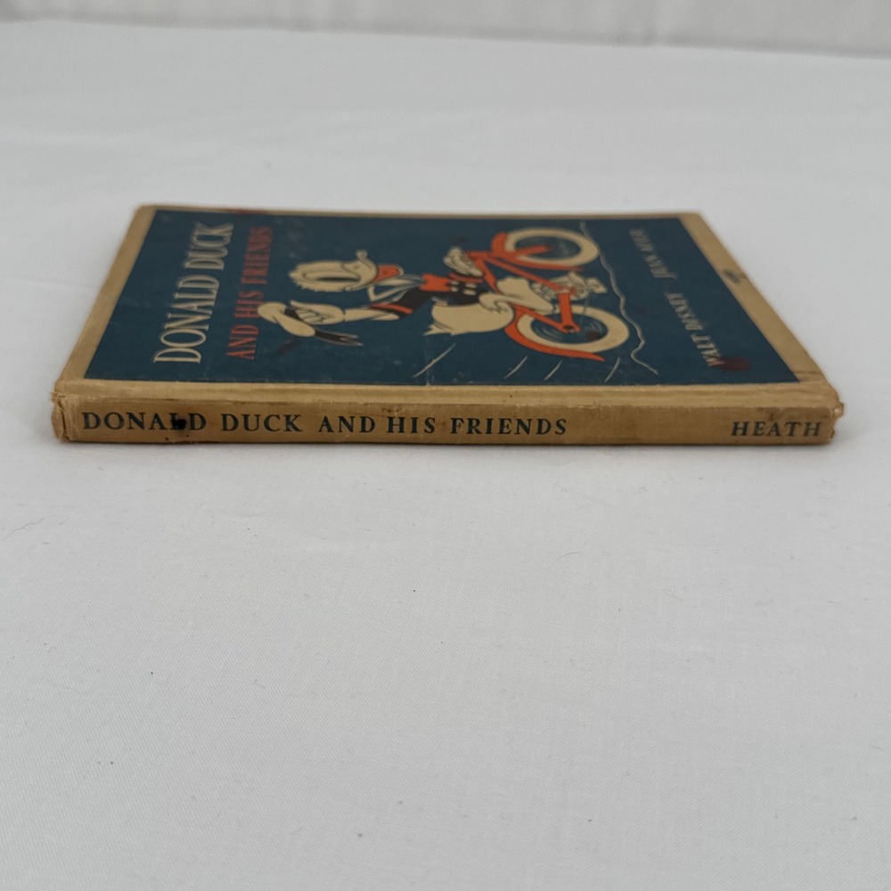 Vintage 1939 Donald Duck and His Friends Hardcover 1st Edition Book Walt Disney - Picture 3 of 9